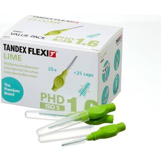 Tandex Flexi 25 stk. Koniske Mellemrumsbørster ISO 5 LIME