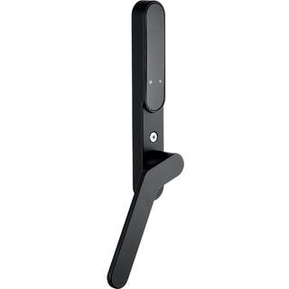 Secuyou Smart Lock - venstre greb - mattsort - til indvendig montering