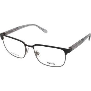 Fossil FOS 7146/G RZZ 54 Briller Mænd Black - Matte Black Dark Ruthenium - 54mm