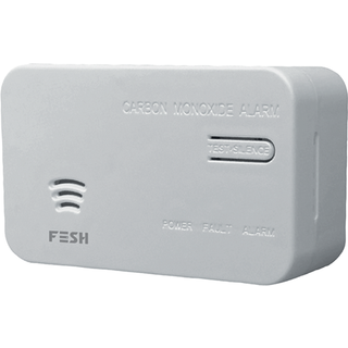 FESH Smart Home Kuliltealarm - Hvid