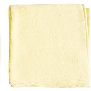 Mikrofiberklude Mirka, 33 x 33 cm, til finere/følsomme overflader, gul, 2-pak