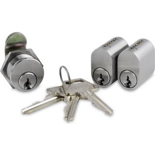 Jasa Låsesæt 2 cylinder + 1 postkasselås - 13056 ✓ På lager - klar til levering og afhentning