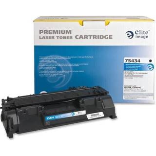 Elite Image genfremstillet laser tonerpatron - Alternativ til HP 05A (CE505A) - Sort - 1 hver - 2300 sider