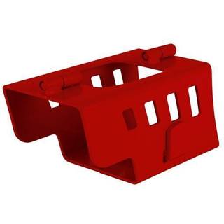 Trailerlås Rød Universal - Foldbar - Med Hængelås & 2x nøgler - Hurtig levering