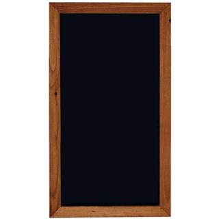 Sort kridttavle med 38 mm træramme, 40 x 60 cm