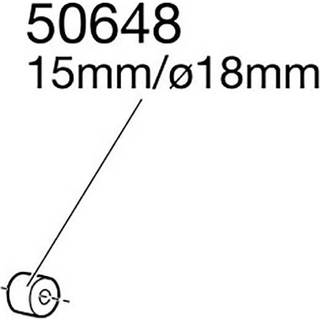 Thule plastskive 15mm ø18 sort