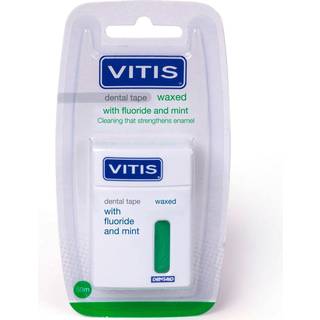 Tandtråd uden PFAS Vitis Dental Tape Waxed Fluor + Mint