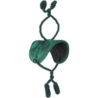 Patenterede garlandebånd til gelænder - Beskyttende polstring og gummibagside forhindrer ridser, Sikker Grøn Hænger (pakke med 3)