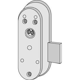 ASSA 2592 Skab hus højre, galvaniseret