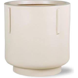 HKliving Fodet krukke 42x43 cm Cream