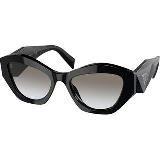 Prada PR 07YSF Symbole Asian Fit 1AB0A7 55 Solbriller Kvinder Black - Black - 55mm