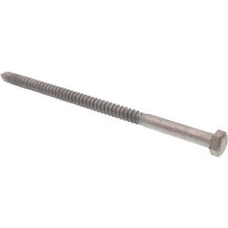 Prime-Line 9057301 Hex Lag Skruer 1/2 tommer. X 10 tommer. A307 Grade A Hot Dip Galvanized (10 Pack)