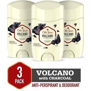 Old Spice Antiperspirant & Deodorant til m?nd Usynlig solid vulkan med kulduft inspireret af naturlige elementer 2,6 Oz (pakke med 3)
