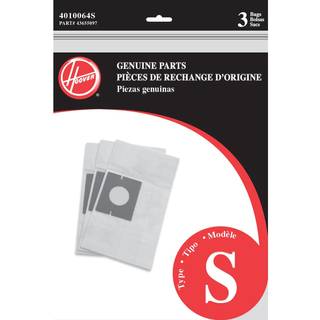Hoover Paper Bag Type S Can Spectrum/Futura (Pack of 3)