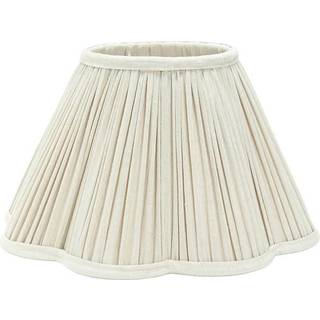 Topringsskærm Siv Plissé 35 cm - Beige