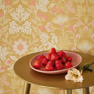 Berries & Flowers - Mustard