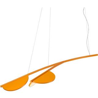 Flos Almendra Organic Y Short S2 Pendel Okkergul - Loftslamper Aluminium Ochre - F0442027