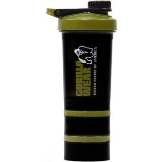 Shaker 2 Go 760 ml, sort/rød, Gorilla Wear