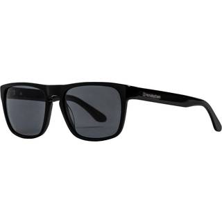 Solbriller Horsefeathers Keaton Sunglasses Gloss Black/Gray Universal - Gray - Universal