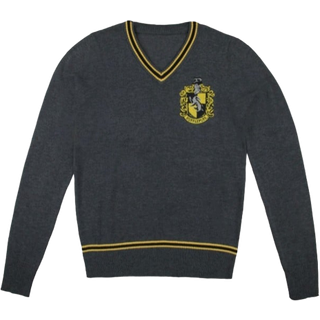 Harry Potter - Hufflepuff - Grey Knitted (Small) - Sweater