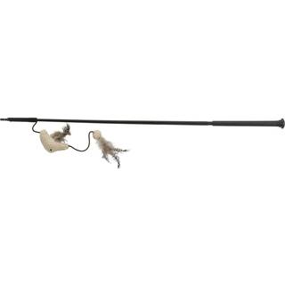 Trixie Playing Rod XXL with Fish 65 cm