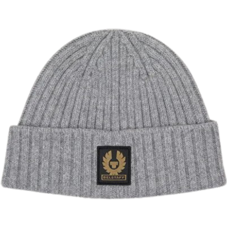 Belstaff Lambswool Watch Beanie Black