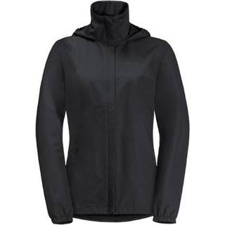 Jakke til dame - Jack Wolfskin Stormy Point 2L JKT W - Sort - XS
