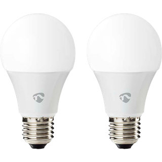 Nedis Wi-Fi Smart RGB pære E27 9W - 2-pack