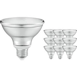 Fordelspakke 10x Ledvance LED Spot E27 PAR20 6.4W 350lm 36D - 927 Ekstra Varm Hvid | Bedste Farvegengivelse - Dæmpbar - Erstatter 75W