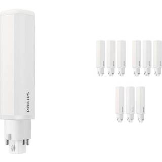 Fordelspakke 10x Philips Corepro PL-C LED 6.5W 650lm - 840 kold hvid | erstatter 18W