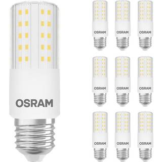Fordelspakke 10x Osram Special T Slim LED E27 klar 7.3W 806lm - 827 ekstra varm hvid | dæmpbar - erstatter 60W