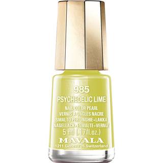 Mavala Minilack Dash & Splash Colors Nail Color Cream Psychedelic Lime