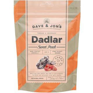 Dave & Jon's 3 x Dave &amp; Jon&#039;s Sweet Peach Dadler 125 g