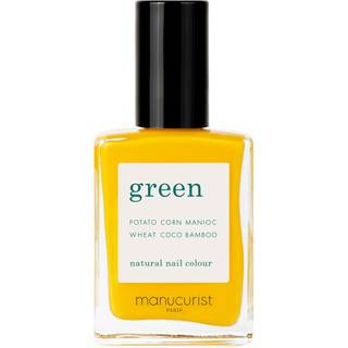Manucurist Green Nail Polish Gold Button