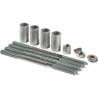 PLUS afstandsbeslag, varmgalvaniseret, 4 x 2 x 2 cm - 4 stk.