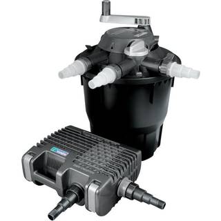 Hozelock Bioforce Revolution 9000 trykfilter og Aquaforce 6000 pumpe, komplet sæt til 18.000 liter vand