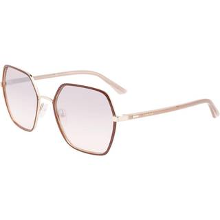 Calvin Klein Kvinde CK21131S 208 Solbriller Metal Beige Grå Firkantet Normal Fotokromatisk