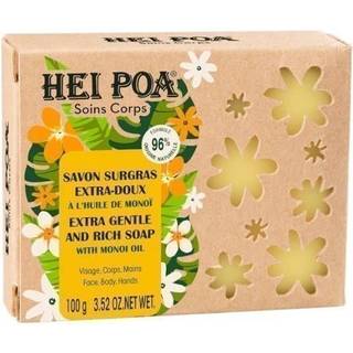 Hei Poa Tahiti Monoi Oil Naturlig sæbebar 100 g - 100 g