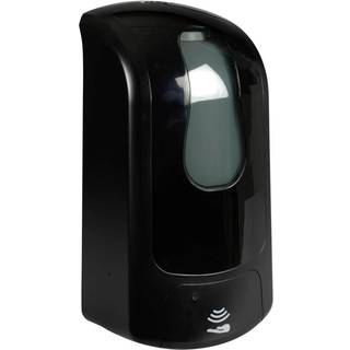 Håndfri dispenser til påfyldning af håndsprit sort