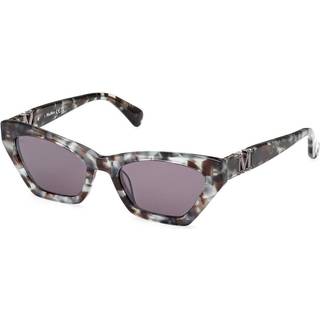 Max Mara MM0057 55C 52 Solbriller Kvinder Tortoiseshell - Grey Tortoise - 52mm