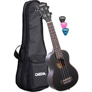 Cascha HH 2262 Premium Black Sopran ukulele