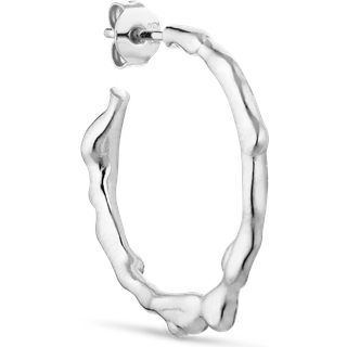 Jane Kønig Drippy Hoop Ørering Single Sølv DH-AW22-S - Dame - 925 Sterling Silver