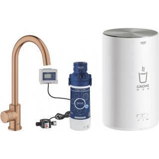 Grohe Red II Mono C vandhane med kogende vand (warm sunset)