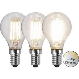 Star Trading LED-pære E14 P45 Clear 3-step memory 354-91-1