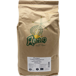 Purpur Fuldkornshvedemel 5 kg. - Aurion - Økologisk