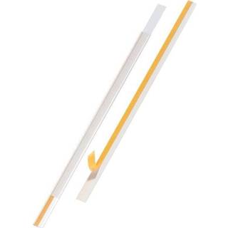 Durable selvklæbende hyldeforkant med indstik 1000x20mm, 25 stk