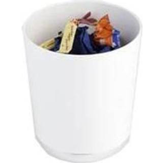 Affaldsspand til bord Ø13x15 cm 2 liter hvid/krom