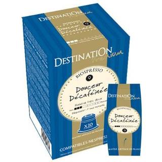 Destination Premium Kaffekapsler - Koffeinfri Arabica - økologisk - 10 stk