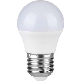 G45 pære 4.5W E27 - 6500K, plastik - Kulør : Kold