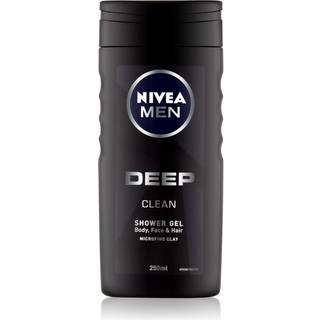 Nivea Men Deep Kropsvask til mænd 250 ml - 250 ml